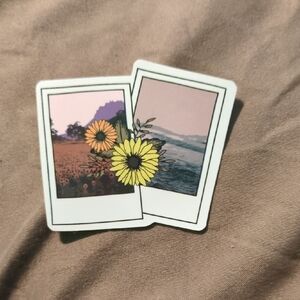 Floral Polaroid Sticker 🔥🔥🔥20/$10, Bundle And Save